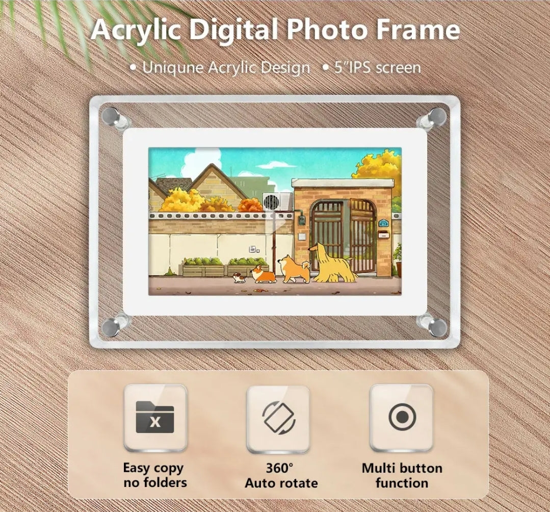 Acrylic Digital Frame