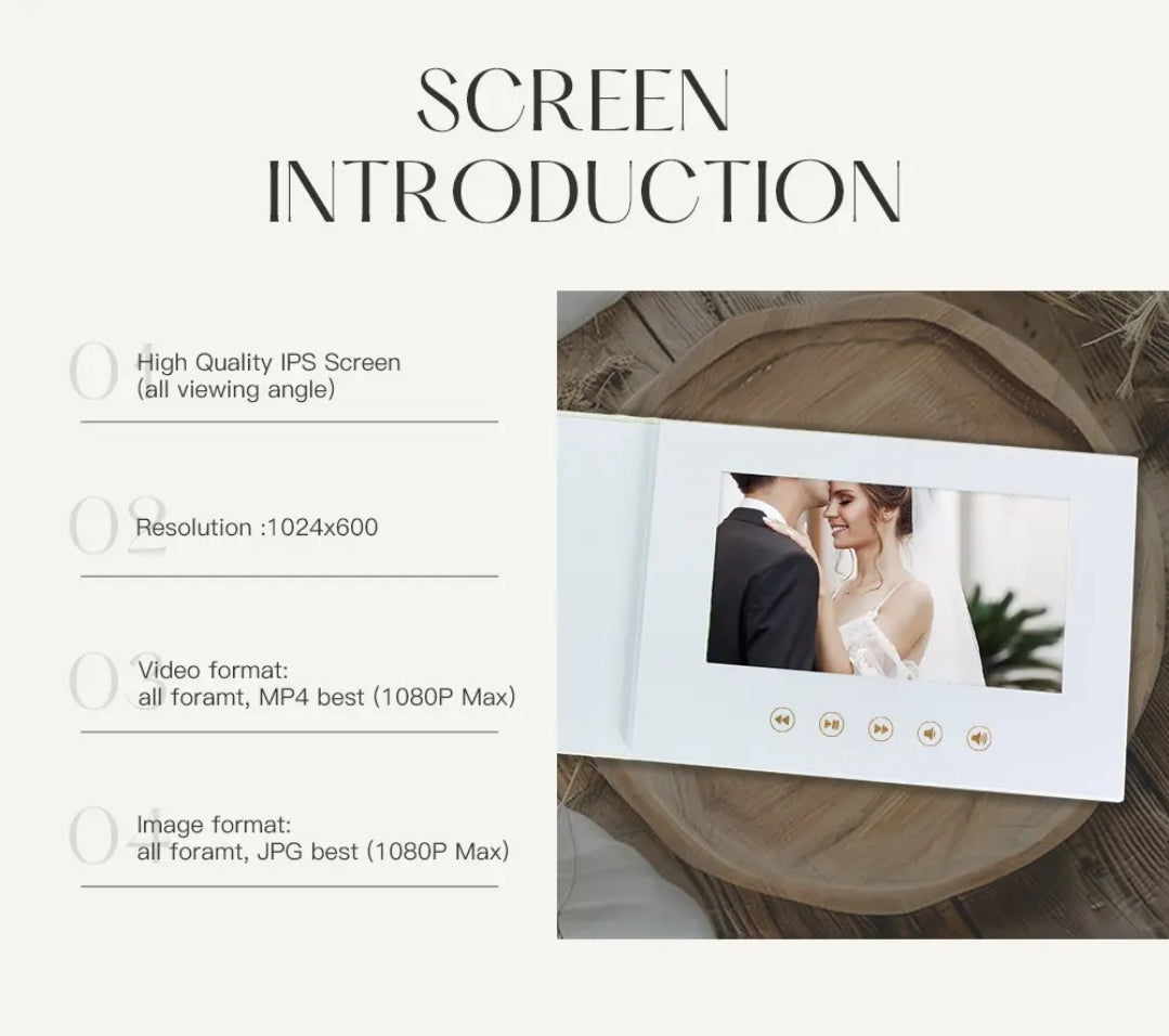 Digital Wedding book